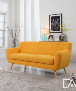 Sofa nỉ màu vàng DS-66Sofa vang ni ds 66