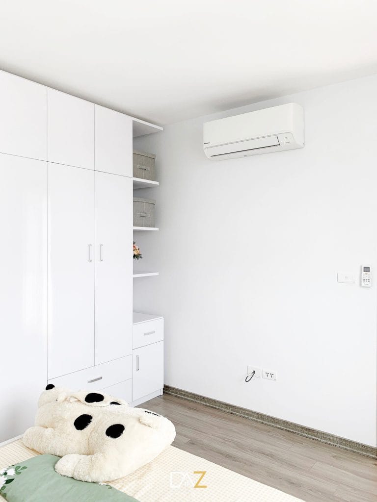 Gàm màu tươi sáng tạo cảm giác rộng rãi hơn