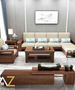 Bộ Sofa gỗ óc chó SF03bo sofa go oc cho sf03