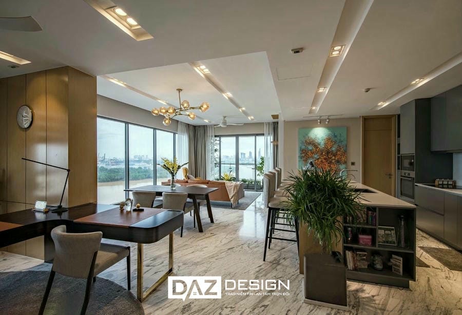 Thi Công Nội Thất Nhà Hàng Siêu Đẹp Trọn Gói