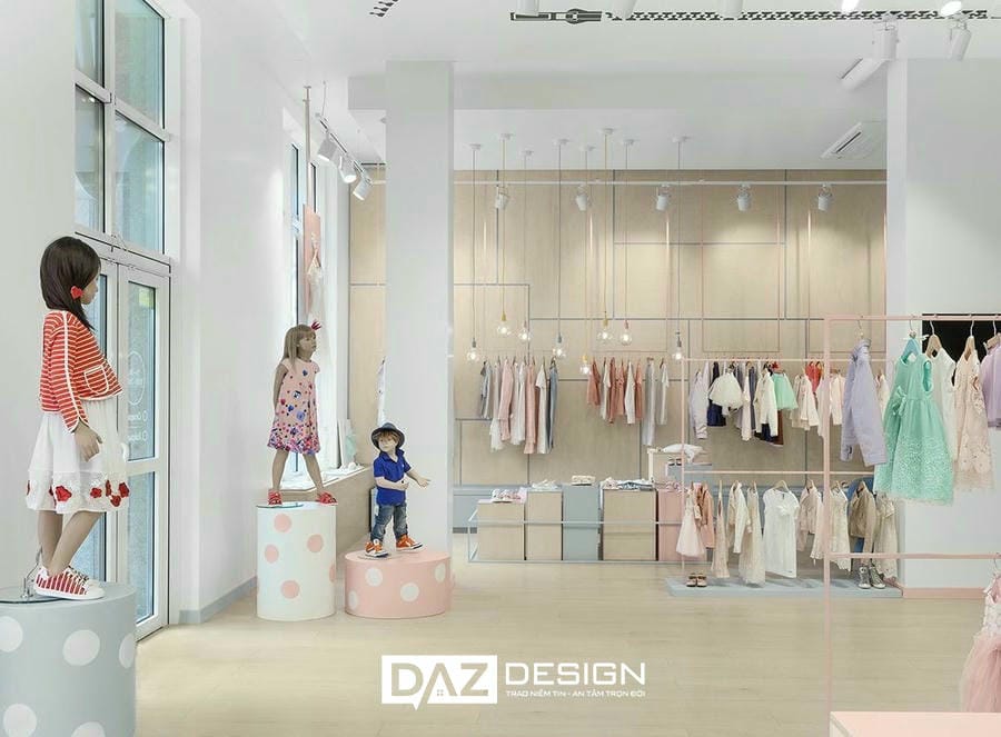 Thiết Kế Nội Thất Showroom Thời Trang Chuyên Nghiệp