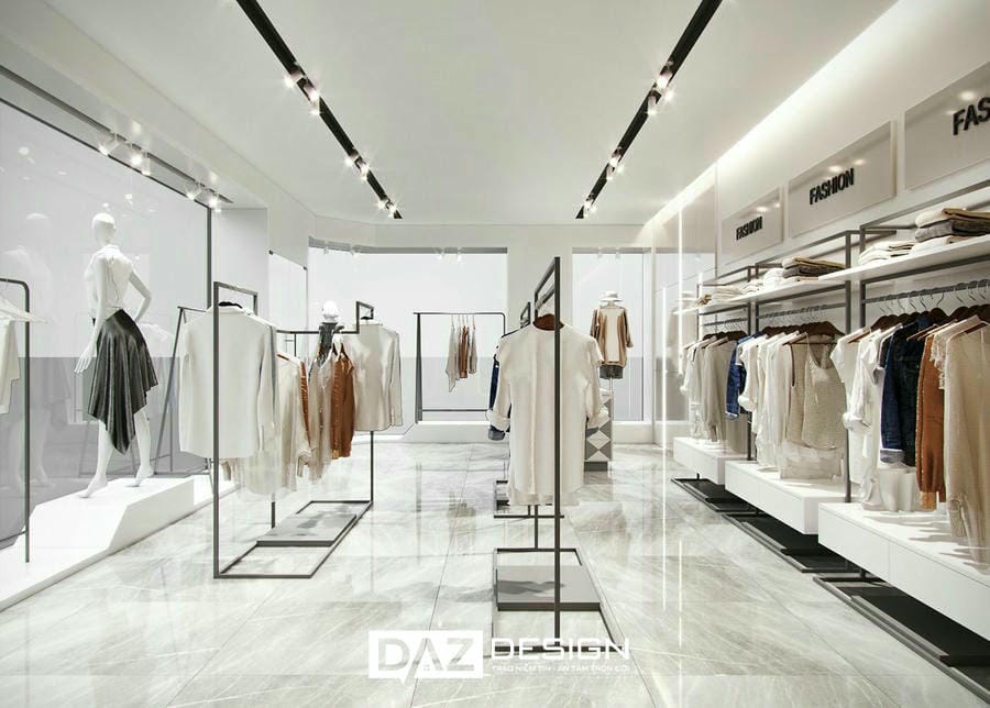 Thiết Kế Nội Thất Showroom Thời Trang Chuyên Nghiệp