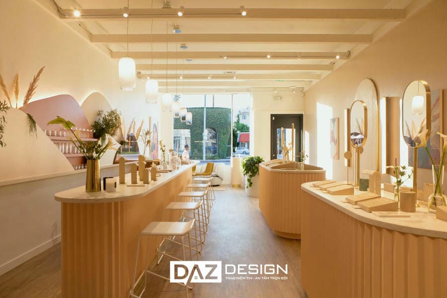 Thiết Kế Nội Thất Showroom Thời Trang Chuyên Nghiệp Phong cách vintage