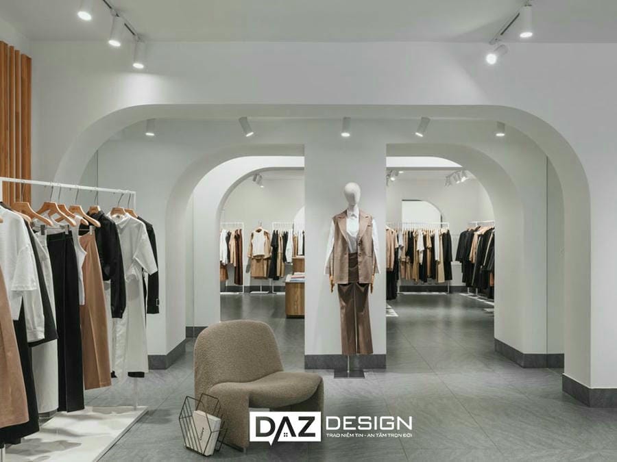 Thiết Kế Nội Thất Showroom Thời Trang Chuyên Nghiệp