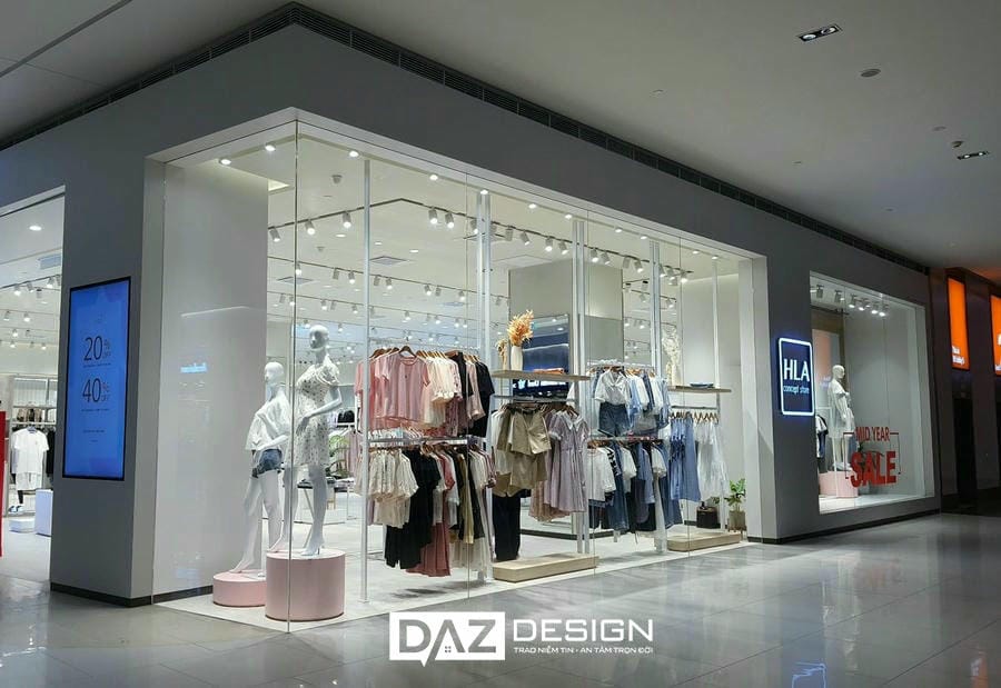 Thiết Kế Nội Thất Showroom Thời Trang Chuyên Nghiệp