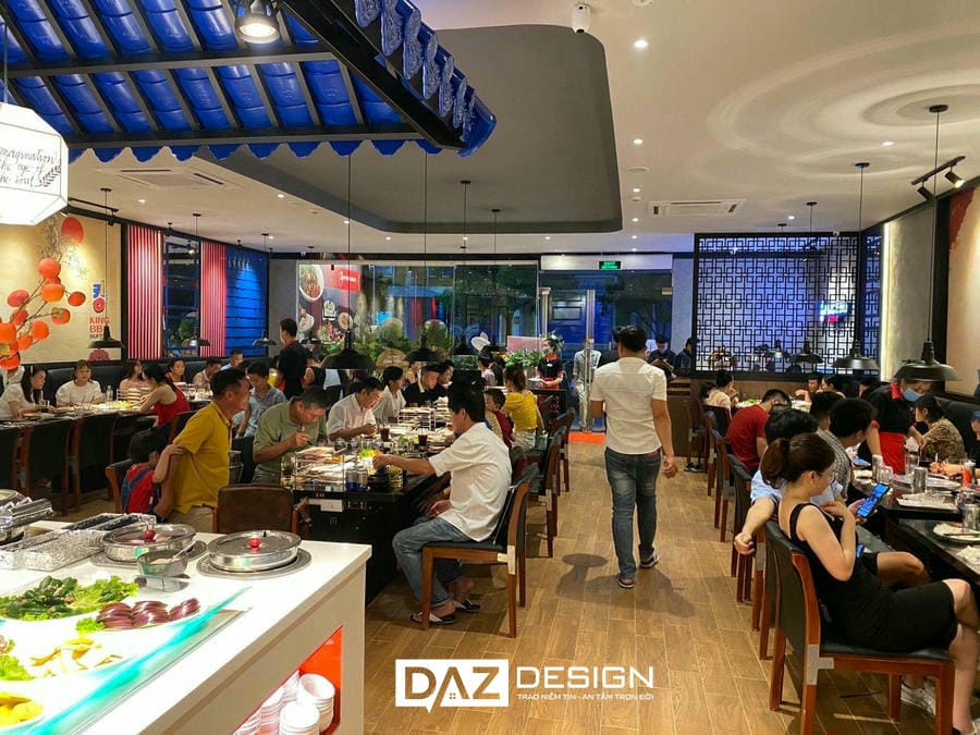 Thiết Kế Thi Công Nội Thất Buffet Sang Trọng Đẳng Cấp