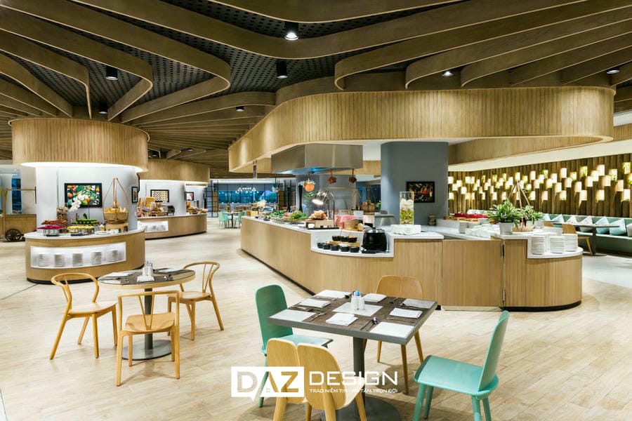 Thiết Kế Thi Công Nội Thất Buffet Sang Trọng Đẳng Cấp