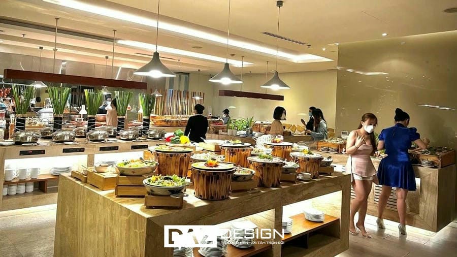 Thiết Kế Thi Công Nội Thất Buffet Sang Trọng Đẳng Cấp