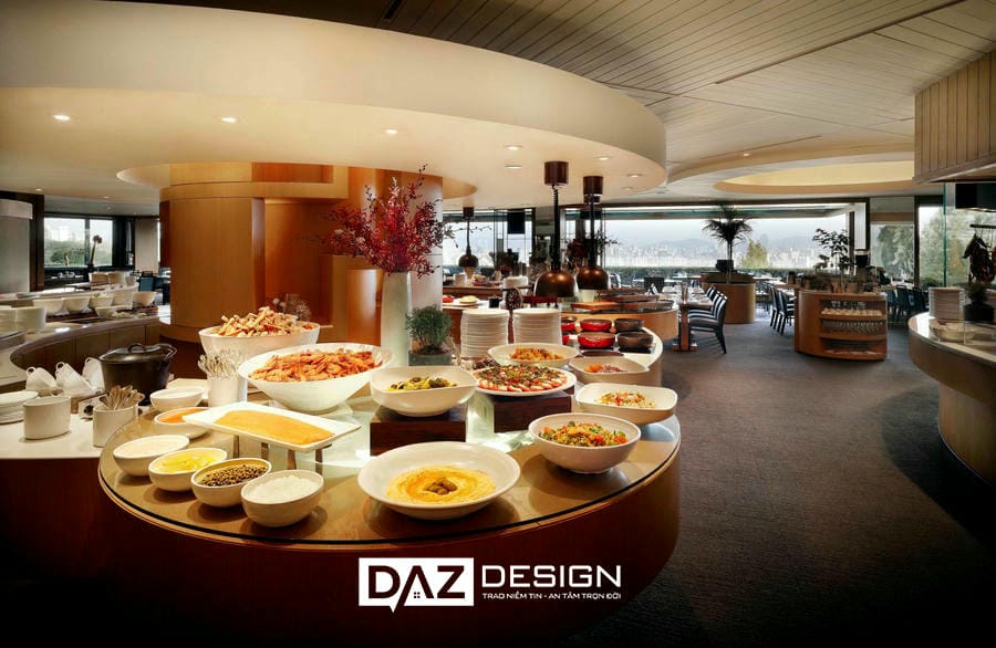 Thiết Kế Thi Công Nội Thất Buffet Sang Trọng Đẳng Cấp