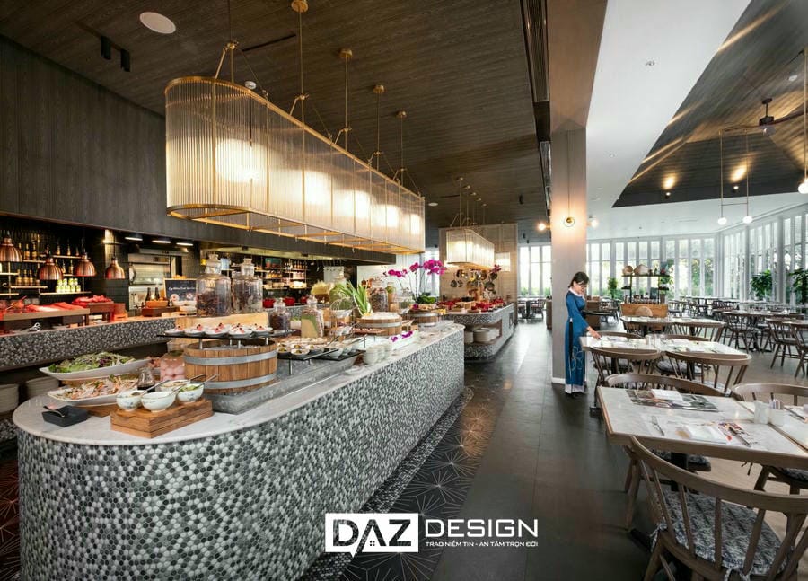 Thiết Kế Thi Công Nội Thất Buffet Sang Trọng Đẳng Cấp