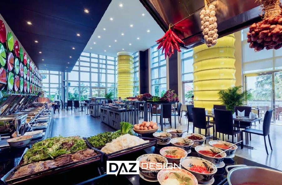 Thiết Kế Thi Công Nội Thất Buffet Sang Trọng Đẳng Cấp