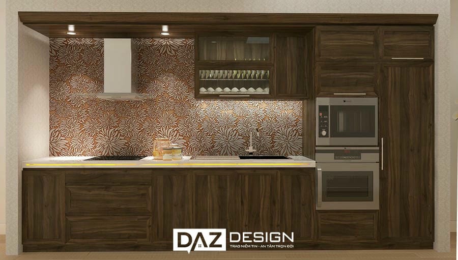 Tủ Bếp Gỗ óc Chó