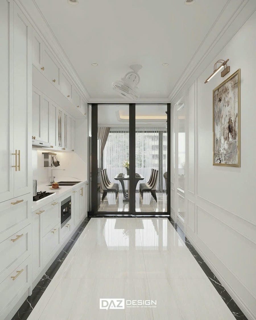 Thiết Kế Thi Công Nội Thất Nhà Đất Bếp + Khách + 4 Ngủ An Khánh 6