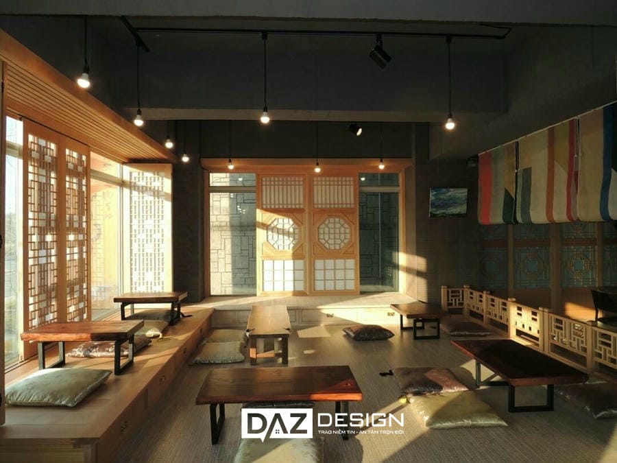 Thiết Kế Nội Thất Nhà Hàng Hàn Quốc